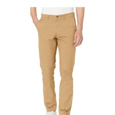 Lacoste Men’s Regular Fit Chinos Stretch Pants (Beige, 42×34)