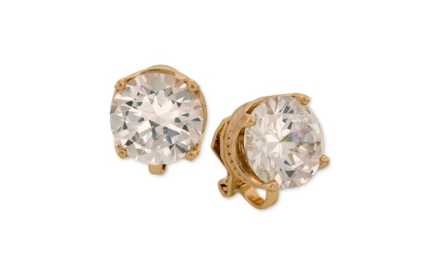  Segal Crystal Clıp On Earrings