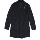  Mens Coat Heat Thermal Rainwear Black Variety, Black, 36S