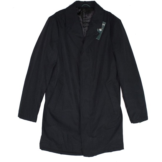  Mens Coat Heat Thermal Rainwear Black Variety, Black, 38S