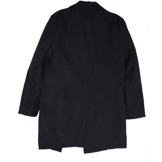  Mens Coat Heat Thermal Rainwear Black Variety, Black, 40S