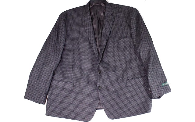  Mens Sport Coat, Gray, 48R
