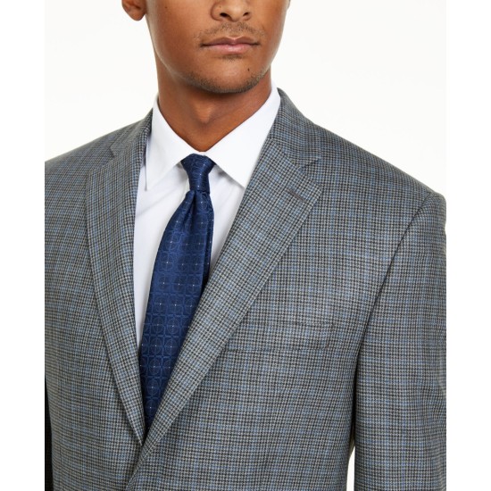  Mens Suit Seperates R Blazer Jacket (Gray, 44 R)