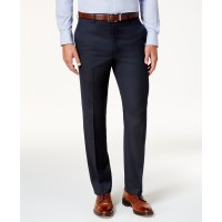 Lauren by Ralph Lauren Microtwill Pleat pant (Navy, 38×30)