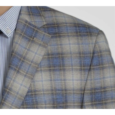 Lauren Ralph Lauren Blazer Men Suit Jacket Coat (Tan/Blue)