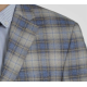 Lauren Ralph Lauren Blazer Men Suit Jacket Coat (Tan/Blue), Blue, 46T