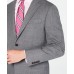 LAUREN RALPH LAUREN Mens Lane Herringbone Classic Fit Sportcoat Gray