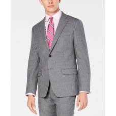 LAUREN RALPH LAUREN Mens Lane Herringbone Classic Fit Sportcoat Gray