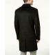 Lauren Ralph Lauren Men’s Luther Charcoal 100% Cashmere Overcoats, Charcoal, 40 T/L39.5