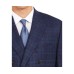  Men’s Plaid Jacket (Navy, 44R)