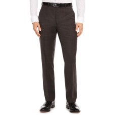 Lauren Ralph Lauren Men’s Ultra Flex Dress Pants (34W x 32L, Brown/Blue)