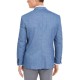 Lauren  Men’s UltraFlex Classic-Fit Linen Sport Coats, Blue Chambray,44 R