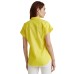 Lauren Ralph Lauren Women’s Twisted-Knot Cotton-Blend Top (Yellow, XX-Large)