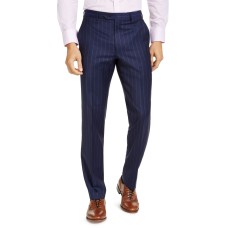 Lauren Ralph Lauren Wool Blend Pinstriped Ultraflex Dress Pants