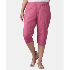 Lee Platinum Plus Size Pull-On Capri Pants