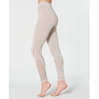 Lemon Summit Edge Leggings (Natural, L/XL)