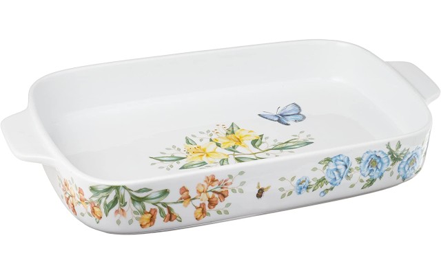  Butterfly Meadow Collection Rectangular Baker