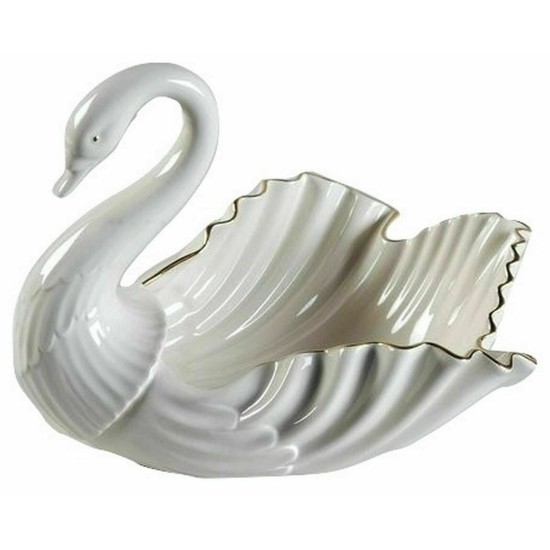  Legacy Edition Large Swan Centerpiece Bowl 10”
