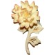  Peony Flower Ceramic Pin Gift