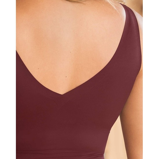  Double-V Undetectable Padded Shaper (Wine, Large)