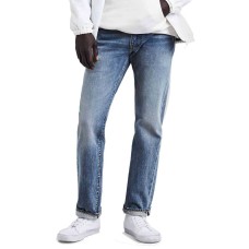 Levi’s 511 Slim Fit Non Stretch Selvedge Jeans (Medium Blue, 38×32)