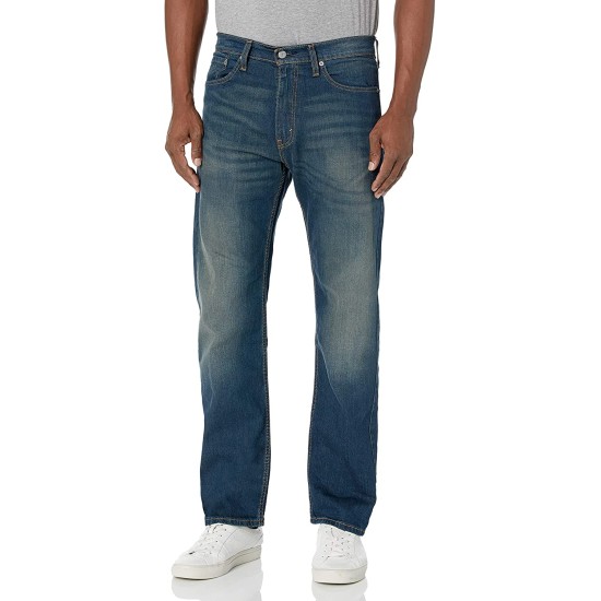 Levi’s Men 505 Jeans Fit Pants, Cash, 42X32