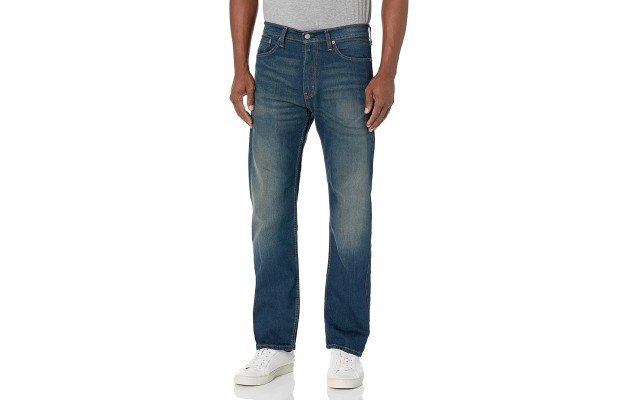 Levi’s Men 505 Jeans Fit Pants, Cash, 42X32