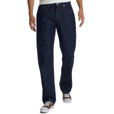 Levi’s Men’s 505 Regular-Fit Non-Stretch Jeans (Rinse, 38X32)