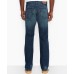 Levi’s Men’s 505 Regular Fit Straight Jeans, Green, 36×32