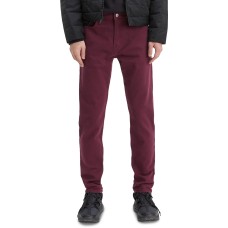 Levi’s Men’s 512 Slim Tapered Fit Tencel Stretch Jeans (Red, 36×30)