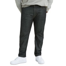 Levi’s Men’s Big & Tall 502 Taper Jeans (Navy,46×32)