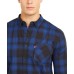 Levi’s Men’s Chama Plaid Shirt (Dark Gray, M)