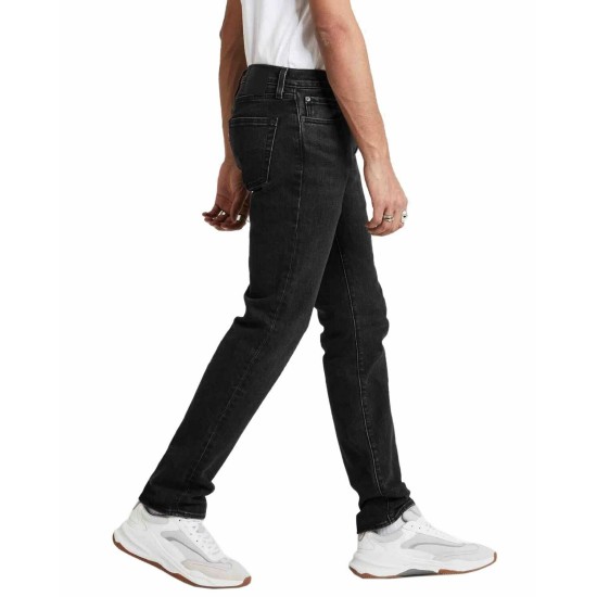 Levi’s Premium Men’s 511 Slim Fit Performance Jeans (Black, 33×32)