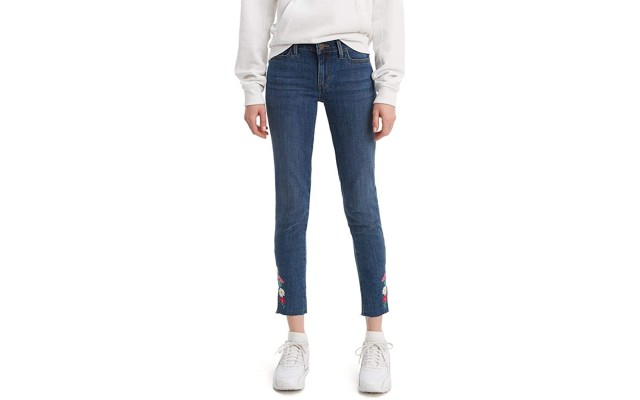 Levi’s Women’s 711 Embroidered Skinny Jeans, W29