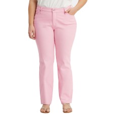 Levi’s Women’s Plus Size Classic Straight Leg Jean – 20W Aver – Pink