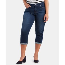 Levi’s Women’s Plus Size Shaping Capri Jeans