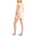  Women’s Stretch Lace Babydoll Chemise Nightgown (Red), Pink, Medium