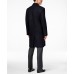  Big and Tall Signature Wool-Blend Overcoat (Black, 56T)