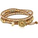 Lonna & Lilly “Classics” Gold-Tone/Natural Multi-Wrap Bracelet