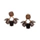 Lonna & Lilly Gold-Tone Multi-Stone Floater Earrings