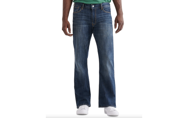  Men’s 367 Vintage-Inspired Boot Cut Jeans (Riverneck, 38×32)