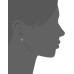  Silver-Tone 4-Pc. Set Initial Mismatch Stud Earrings