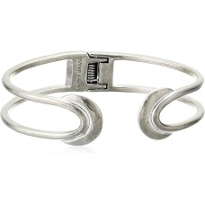Lucky Brand Silver-Tone Crescent Cuff Bracelet
