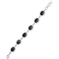 Lucky Brand Silver-Tone Pavé & Stone Flex Bracelet