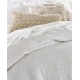  Textured Woven Cotton 3-Pc. Duvet Set (Natural, Full/Queen)