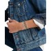  Two-Tone & Leather Multi-Row Flex Bracelet, Silver/Gold