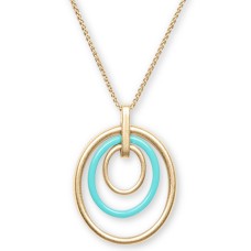 Lucky Brand Women’s Chain Circle Ring Necklace (34)