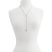  Women’s Pave Floral Rosary Necklace (21+2)