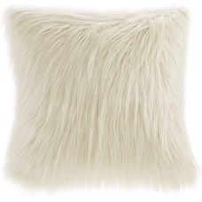 Madison Park Edina Square Faux-Fur Decorative Pillow (20X20)