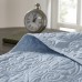  Quebec 3-Piece Coverlet Set (Blue, Full/Queen)